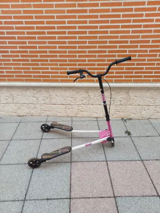 Patinete 3 ruedas rosa