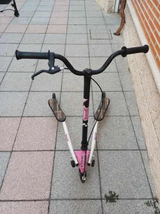 Patinete 3 ruedas rosa