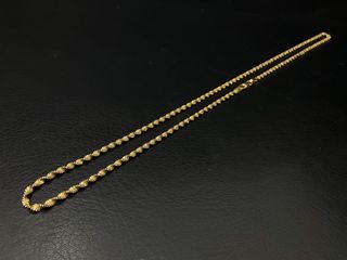 cadena oro 18k 25cm