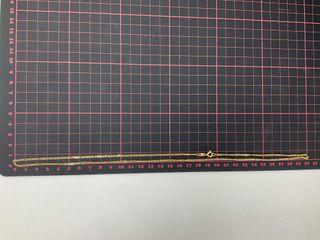 cadena oro 18k 30cm