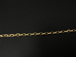 cadena oro 18k 30cm