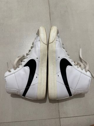 Nike Blazer Mid Zapatillas Blancas Negras