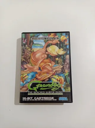 Juego Mega Drive Greendog con manual 