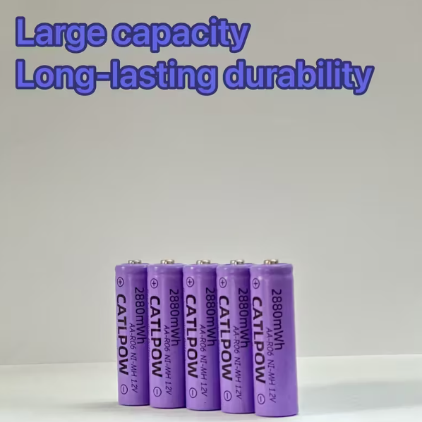 Pilas recargables AA y AAA larga duracion