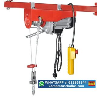 Polipasto Eléctrico 500W 100/200kg