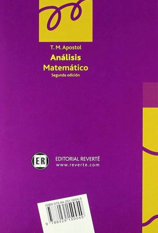 Análisis matemático (Spanish Edition)