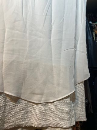 Vestido Massimo Dutti Blanco