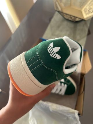 Adidas Campus Verde/Blanco Talla 42