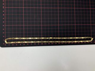 cadena oro 18k 25cm