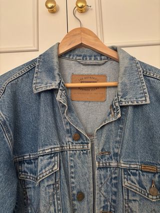 Chaqueta Vaquera Wrangler Azul Vintage