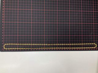 cadena oro 18k 36cm