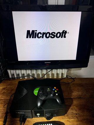 Xbox Clásica + Mando + Halo