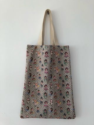 Bolso shopper de doble cara