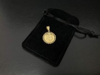 colgante oro 18k