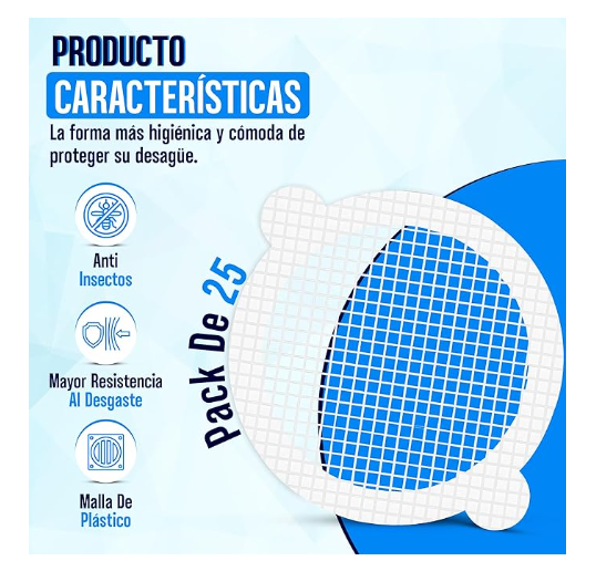 Atrapa pelos desechable Novanest 25 unidades