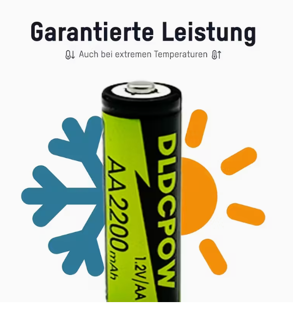 Pilas recargables AA y AAA larga duracion