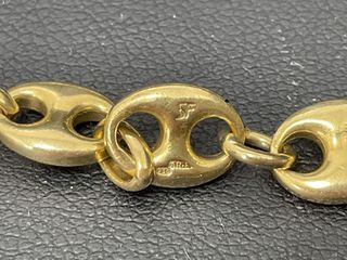 cadena oro 18k 29cm