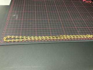 cadena oro 18k 29cm
