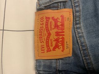 Pantalones cortos Levis Azules Niño 14A