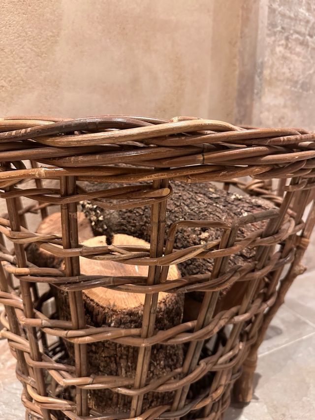 Leñero Fibra Natural