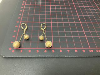 pendientes oro 14k