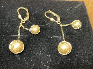pendientes oro 14k