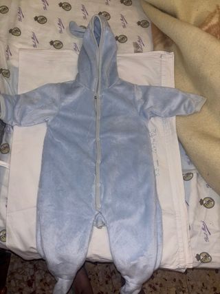 Pijama bebé unisex azul
