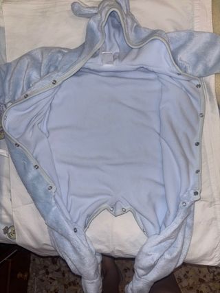 Pijama bebé unisex azul