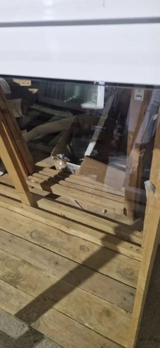 Ventana corredera con persiana
