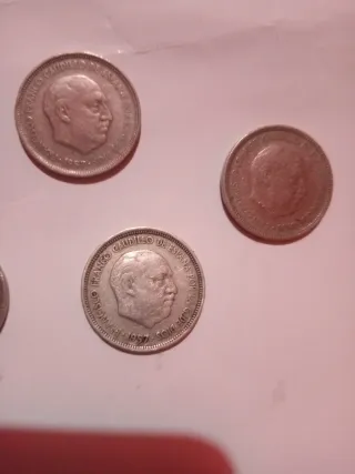5 Pesetas Franco 1957