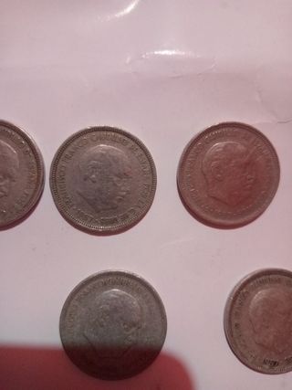 5 Pesetas Franco 1957