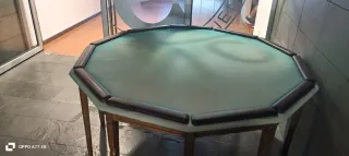 Mesa de juegos octogonal