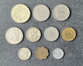 10 MONEDAS DE FILIPINAS DE DIFERENTE MODELO (3)
