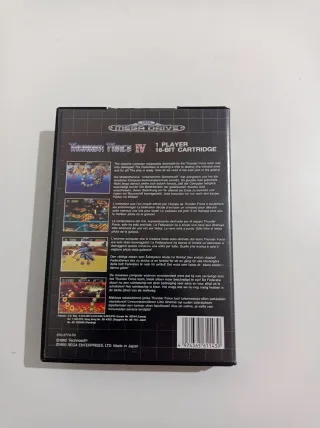 Juego Thunder Force IV Mega Drive Sega con manual 