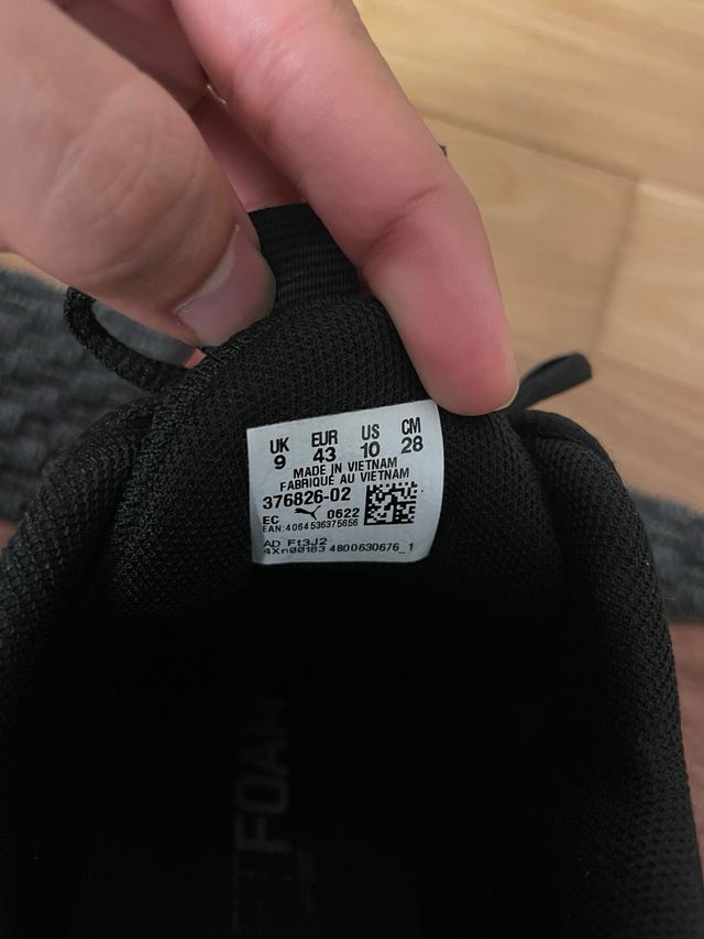 Zapatillas Puma Lex Hombre Negras