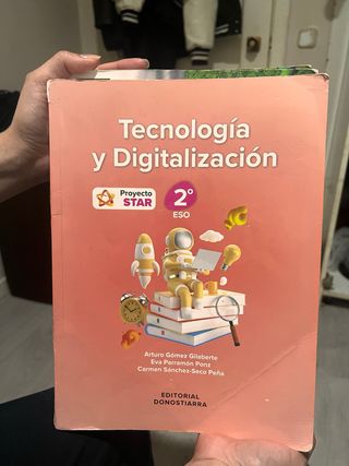 Tecnología y Digitalización 2º ESO - Proyecto STAR