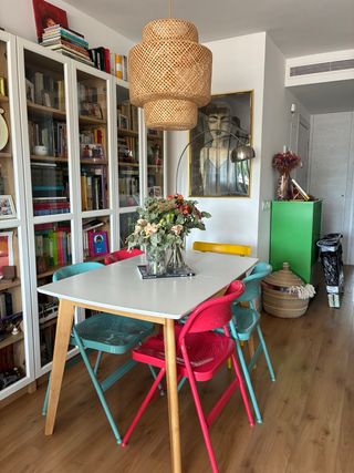 Mesa comedor extensible diseño actual