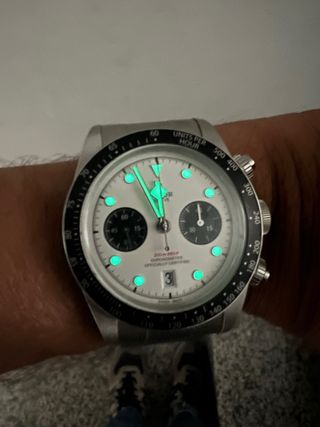 Reloj Tudor Black Bay Chrono Panda Full Set.