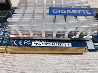Nvidia N210 1 GB DDR3 (GigaByte) Perfil Bajo