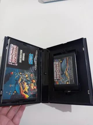Juego Mega Drive Empire of Steel con manual 