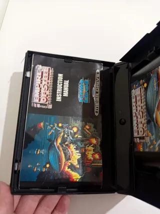 Juego Mega Drive Empire of Steel con manual 
