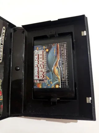 Juego Mega Drive Empire of Steel con manual 