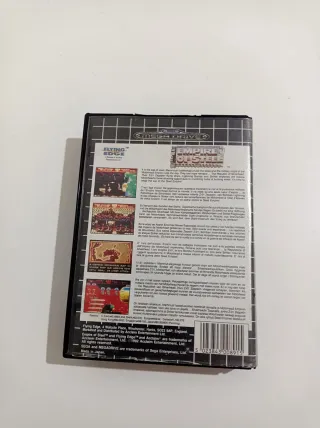 Juego Mega Drive Empire of Steel con manual 