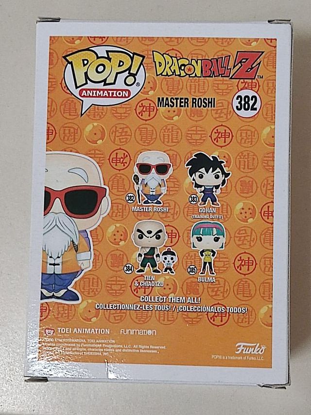 Funko Pop Master Roshi 382 Dragon Ball Z