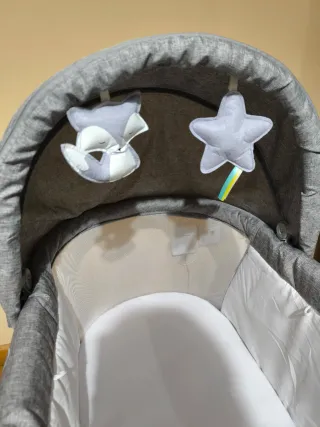 Cuna Mecedora Kinderkraft Bebé + Colchón
