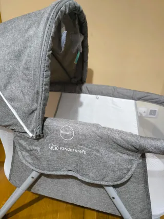 Cuna Mecedora Kinderkraft Bebé + Colchón