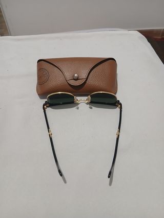 Gafas de Sol Ray-Ban Plegables Negras Doradas