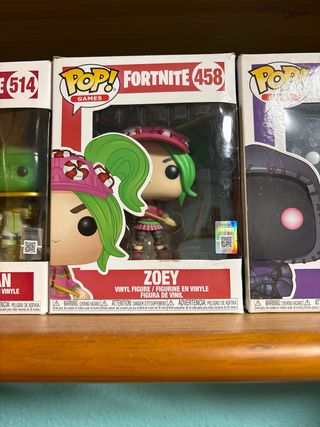 Funko Pop Fortnite Ragnarok, Leviathan, Zoey, Rave