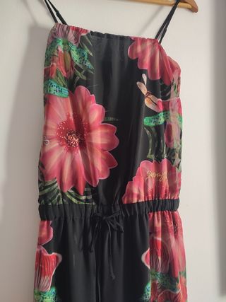 Mono Desigual flores mujer