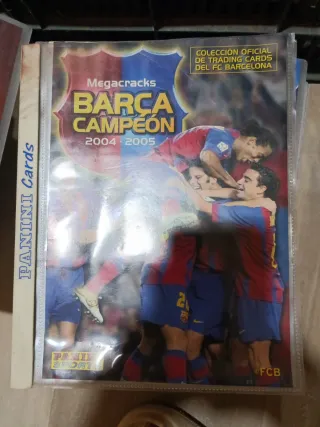 Álbum Megacracks Barça Campeón 2004-2005